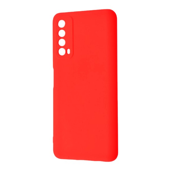 Capa de Silicone Para Huawei P Smart 2021/Y7a Vermelho